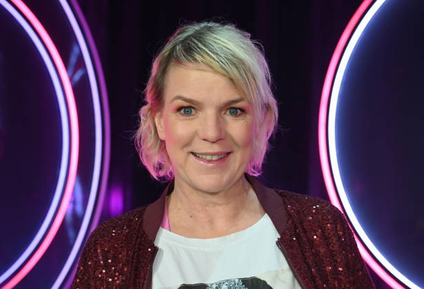 Actress and comedian Mirja Boes as a guest on the ARD show Ladies Night - the only comedy and cabaret show with an all-female cast on German-speaking television