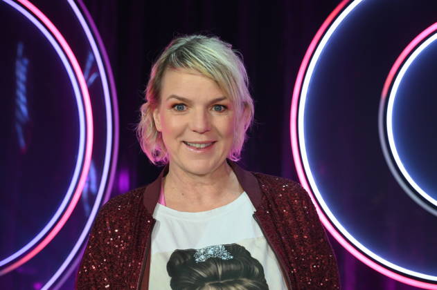 Actress and comedian Mirja Boes as a guest on the ARD show Ladies Night - the only comedy and cabaret show with an all-female cast on German-speaking television