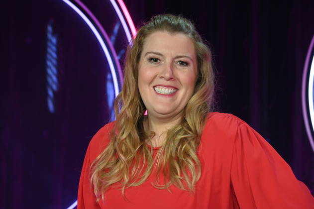 Cabaret artist Franziska Wanninger, author, actress and podcaster as a guest on the ARD show Ladies Night - the only comedy and cabaret show with an all-female cast on German-speaking television