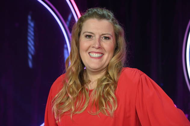 Cabaret artist Franziska Wanninger, author, actress and podcaster as a guest on the ARD show Ladies Night - the only comedy and cabaret show with an all-female cast on German-speaking television