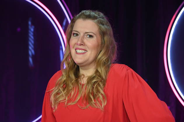 Cabaret artist Franziska Wanninger, author, actress and podcaster as a guest on the ARD show Ladies Night - the only comedy and cabaret show with an all-female cast on German-speaking television