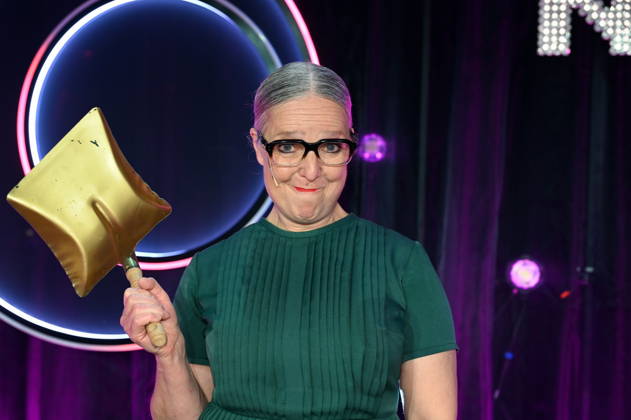 Comedian and cabaret artist Rosemie Warth as a guest on the ARD show Ladies Night - the only comedy and cabaret show with an all-female cast on German-speaking television