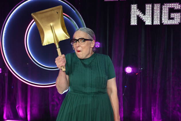 Comedian and cabaret artist Rosemie Warth as a guest on the ARD show Ladies Night - the only comedy and cabaret show with an all-female cast on German-speaking television