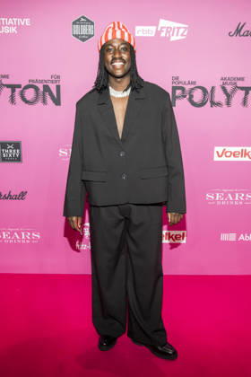 ABB POLYTON singer Jonny Mahoro as guest on the red carpet at the Polyton Music Prize Award Ceremony 2026 at Atelier GardensBerkin on Wednesday 25 03 2026 in Berlin Berlin Germany