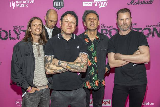 ABB POLYTON Shane Mauss and musician WizTheMc on the red carpet at the 2026 Polyton Music Award Ceremony at Atelier GardensBerkin on Wednesday 25 03 2026 in Berlin Berlin Germany