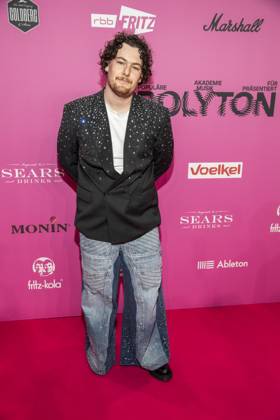 ABB POLYTON Majan, German rapper on the red carpet at the Polyton Music Award Ceremony 2026 at Atelier GardensBerkin on Wednesday 25 03 2026 in Berlin Berlin Germany