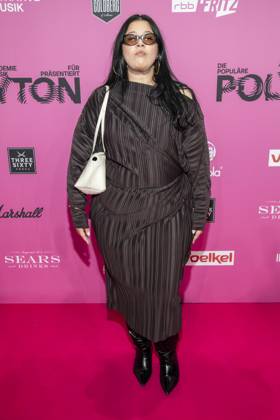 ABB POLYTON Yasmine M Barek as a guest on the red carpet at the Polyton Music Award Ceremony 2026 at Atelier GardensBerkin on Wednesday 25 03 2026 in Berlin Berlin Germany