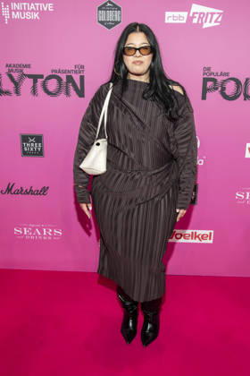 ABB POLYTON Yasmine M Barek as a guest on the red carpet at the Polyton Music Award Ceremony 2026 at Atelier GardensBerkin on Wednesday 25 03 2026 in Berlin Berlin Germany