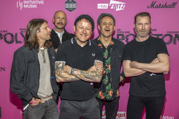 ABB POLYTON Shane Mauss and musician WizTheMc on the red carpet at the 2026 Polyton Music Award Ceremony at Atelier GardensBerkin on Wednesday 25 03 2026 in Berlin Berlin Germany