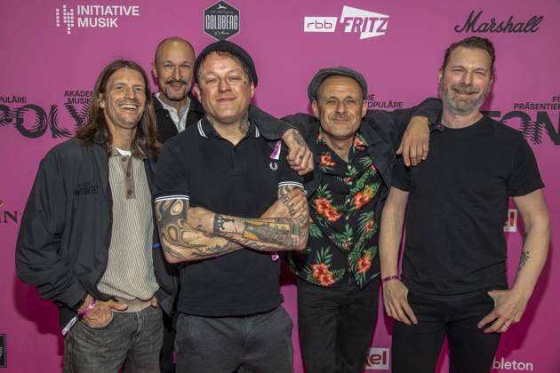ABB POLYTON Shane Mauss and musician WizTheMc on the red carpet at the 2026 Polyton Music Award Ceremony at Atelier GardensBerkin on Wednesday 25 03 2026 in Berlin Berlin Germany