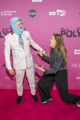 ABB POLYTON Max Richard Lessmann and gretamusik as guests on the red carpet at the Polyton Music Award Ceremony 2026 at Atelier GardensBerkin on Wednesday 25 03 2026 in Berlin Berlin Germany