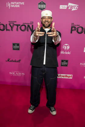 ABB POLYTON FAYAN as guest on the red carpet at the Polyton Music Prize Award Ceremony 2026 at Atelier GardensBerkin on Wednesday 25 03 2026 in Berlin Berlin Germany