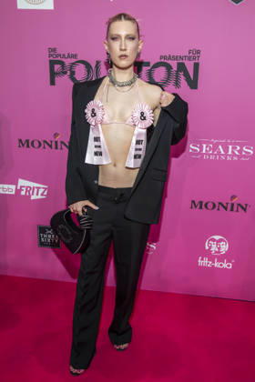 ABB POLYTON Floss, singer on the red carpet at the Polyton Music Prize Award Ceremony 2026 at Atelier GardensBerkin on Wednesday 25 03 2026 in Berlin Berlin Germany
