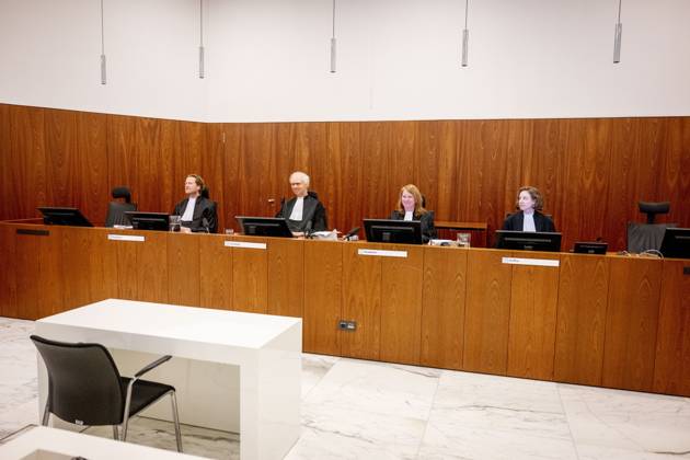 AMSTERDAM - The Public Prosecution Service is presenting its sentencing demand against Ali B in the appeal. The Public Prosecution Service wants to see him convicted for two counts of sexual assault and the rape of singer Ellen ten Damme. On July 12, 2024, he was sentenced to two years in prison for a rape and an attempted rape. ROBIN UTRECHT ANP netherlands out - belgium out  Copyright: xx x554376627x originalFilename: 554376627.jpg