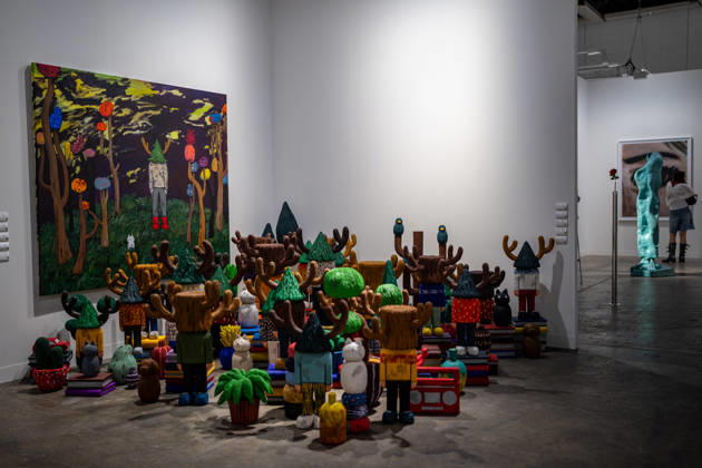 HONGKONG-ART ART-BASEL A general view showing an art display at Art Basel 2026 in Hong Kong, March 26, 2026. NEXPHER Vernon Yuen HONG KONG