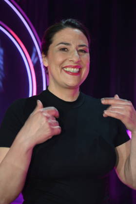 Actress and cabaret artist Eva Eiselt as a guest on the ARD show Ladies Night - the only comedy and cabaret show with an all-female cast on German-speaking television