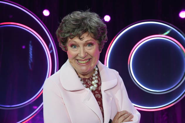 Cabaret artist Lioba Albus as a guest on the ARD show Ladies Night - the only comedy and cabaret show with an all-female cast on German-speaking television