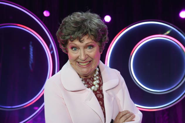 Cabaret artist Lioba Albus as a guest on the ARD show Ladies Night - the only comedy and cabaret show with an all-female cast on German-speaking television