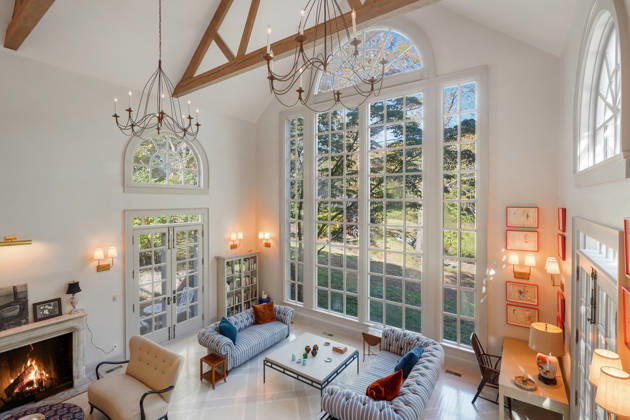 Drew Barrymore is selling her huge historic 1740s estate just TWO years after she bought it for eye-watering £3.7m Story from Jam Press (Drew Barrymore Estate) Pictured: The £3.7m estate. Drew Barrymore is selling her huge historic 1740s estate just TWO years after she bought it for eye-watering £3.7m Hollywood star Drew Barrymore is selling her huge estate just two years after she bought it. The actress and talk show host has listed her sprawling home for .99m (£3.7m). The historic six-bedroom, nine-bathroom estate in Harrison, Westchester County, New York, has nearly 12 acres of land and dates back to the 1740s. Barrymore bought it as a convenient countryside escape from New York City, where she films her talk show. But it needed a  Copyright: xJamxPress ModernxAngles