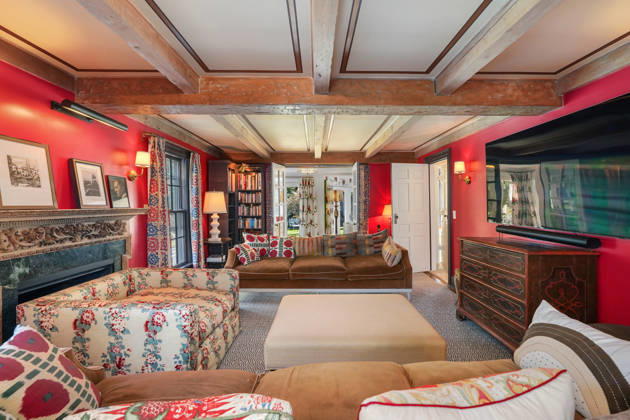 Drew Barrymore is selling her huge historic 1740s estate just TWO years after she bought it for eye-watering £3.7m Story from Jam Press (Drew Barrymore Estate) Pictured: The £3.7m estate. Drew Barrymore is selling her huge historic 1740s estate just TWO years after she bought it for eye-watering £3.7m Hollywood star Drew Barrymore is selling her huge estate just two years after she bought it. The actress and talk show host has listed her sprawling home for .99m (£3.7m). The historic six-bedroom, nine-bathroom estate in Harrison, Westchester County, New York, has nearly 12 acres of land and dates back to the 1740s. Barrymore bought it as a convenient countryside escape from New York City, where she films her talk show. But it needed a  Copyright: xJamxPress ModernxAngles