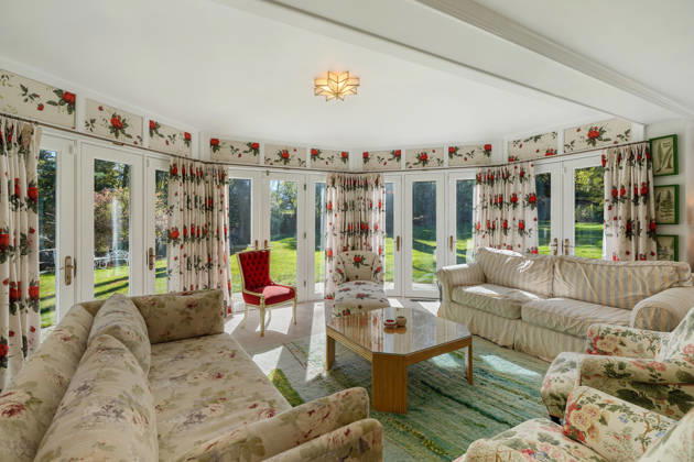 Drew Barrymore is selling her huge historic 1740s estate just TWO years after she bought it for eye-watering £3.7m Story from Jam Press (Drew Barrymore Estate) Pictured: The £3.7m estate. Drew Barrymore is selling her huge historic 1740s estate just TWO years after she bought it for eye-watering £3.7m Hollywood star Drew Barrymore is selling her huge estate just two years after she bought it. The actress and talk show host has listed her sprawling home for .99m (£3.7m). The historic six-bedroom, nine-bathroom estate in Harrison, Westchester County, New York, has nearly 12 acres of land and dates back to the 1740s. Barrymore bought it as a convenient countryside escape from New York City, where she films her talk show. But it needed a  Copyright: xJamxPress ModernxAngles