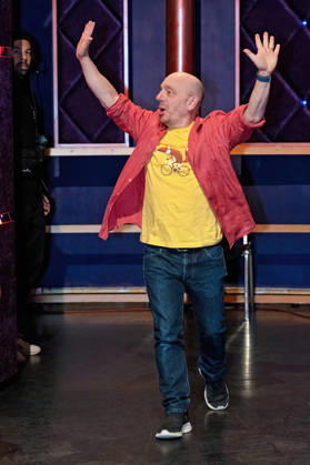 MDR Riverboat comedian Bernhard Hoëcker on the occasion of the recording of the MDR talk show Riverboat on 27 03 2026 at Mediacity Leipzig 20260327ADO0005