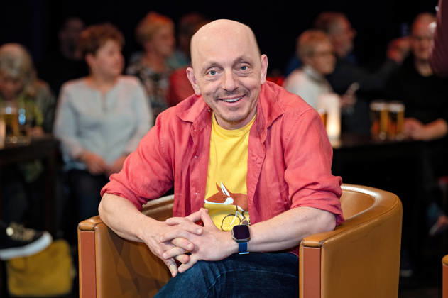 MDR Riverboat Comedian Bernhard Hoëcker on the occasion of the recording of the MDR talk show Riverboat on 27 03 2026 at Mediacity Leipzig 20260327ADO0008