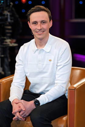 MDR Riverboat Eric Frenzel national coach of the Nordic Combined on the occasion of the recording of the MDR talk show Riverboat on 27 03 2026 in the Mediacity Leipzig 20260327ADO0015