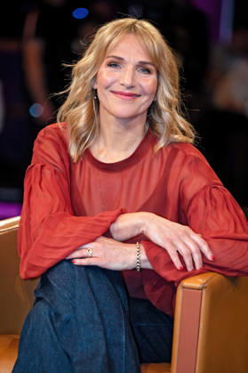MDR Riverboat actress Tanja Wedhorn on the occasion of the recording of the MDR talk show Riverboat on 27 03 2026 at Mediacity Leipzig 20260327ADO0060