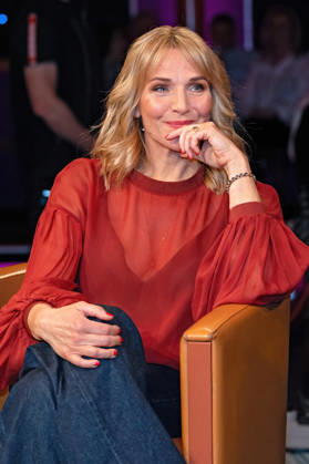 MDR Riverboat actress Tanja Wedhorn on the occasion of the recording of the MDR talk show Riverboat on 27 03 2026 at Mediacity Leipzig 20260327ADO0081