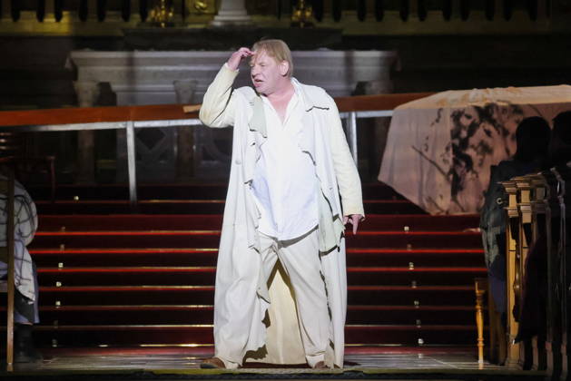27 03 2026, Ben Becker, actor, on anniversary tour for 10 years of ÒI, JudasÓ live at Berlin Cathedral, Berlin, Berlin
