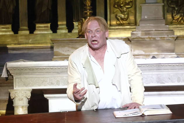 27 03 2026, Ben Becker, actor, on anniversary tour for 10 years of ÒI, JudasÓ live at Berlin Cathedral, Berlin, Berlin