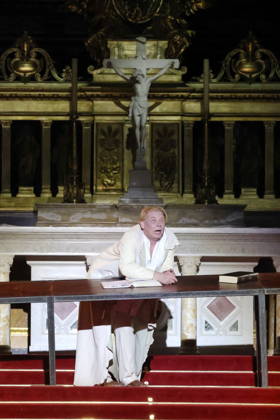 27 03 2026, Ben Becker, actor, on anniversary tour for 10 years of ÒI, JudasÓ live at Berlin Cathedral, Berlin, Berlin