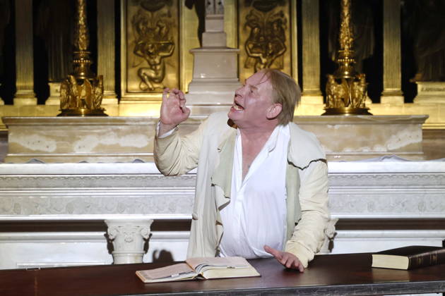 27 03 2026, Ben Becker, actor, on anniversary tour for 10 years of ÒI, JudasÓ live at Berlin Cathedral, Berlin, Berlin