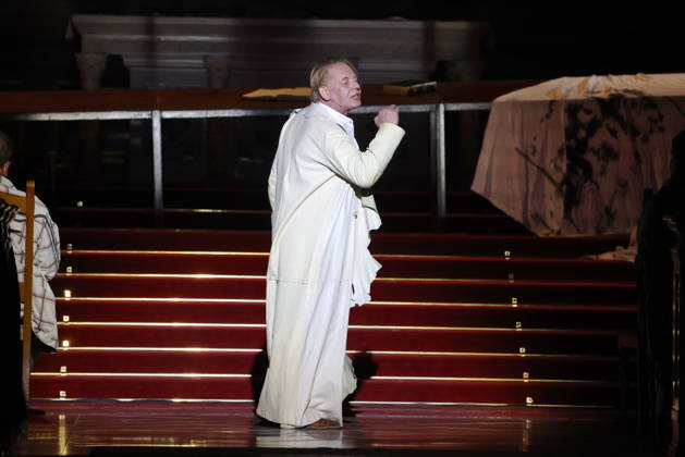 27 03 2026, Ben Becker, actor, on anniversary tour for 10 years of ÒI, JudasÓ live at Berlin Cathedral, Berlin, Berlin