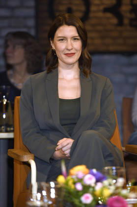 Hannah Emde at the recording of the RB talk show 3nach9 at Radio Bremen Studio Bremen, 27 03 2026 Foto:xC.xNiehausx xFuturexImagex 3nach9_6304