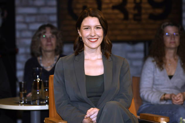 Hannah Emde at the recording of the RB talk show 3nach9 at Radio Bremen Studio Bremen, 27 03 2026 Foto:xC.xNiehausx xFuturexImagex 3nach9_6305