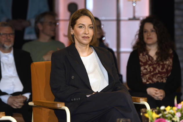 Katharina Willinger at the recording of the RB talk show 3nach9 at Radio Bremen Studio Bremen, 27 03 2026 Foto:xC.xNiehausx xFuturexImagex 3nach9_6308