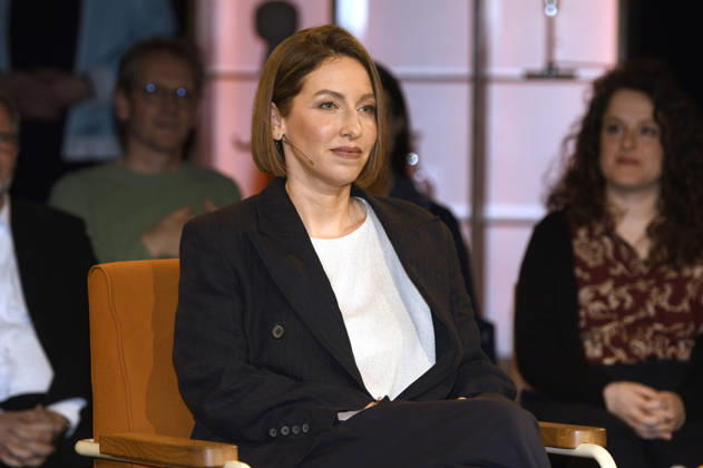 Katharina Willinger at the recording of the RB talk show 3nach9 at Radio Bremen Studio Bremen, 27 03 2026 Foto:xC.xNiehausx xFuturexImagex 3nach9_6309
