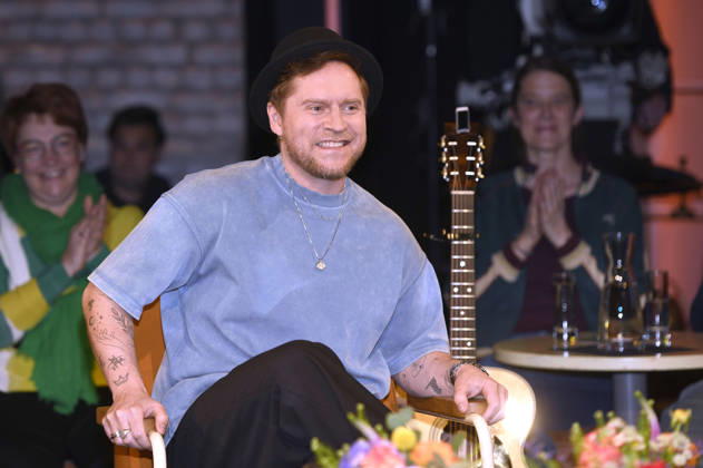 Johannes Oerding at the recording of the RB talk show 3nach9 at Radio Bremen Studio Bremen, 27 03 2026 Foto:xC.xNiehausx xFuturexImagex 3nach9_6319