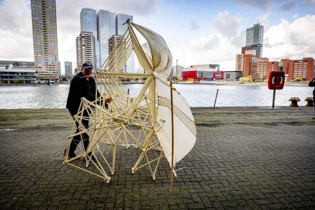 ROTTERDAM - For five days, Rotterdam transforms into a vibrant art stage, where more than 50 venues participate in a diverse and inspiring program. Rotterdam Art Week offers a broad mix of art experiences: from high-profile exhibitions and art fairs to open studios, guided tours, artist talks, performances, and pop-up shows. ROBIN UTRECHT ANP netherlands out - belgium out Copyright: xx x554593954x originalFilename: 554593954