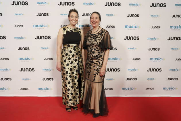 March 28, 2026, Hamilton, On, CAN: Members of the Winnipeg Jazz Orchestra, nominated for Jazz Album of the Year, Group, on the red carpet at the 2026 Juno Awards Gala in Hamilton, Saturday, March 28, 2026. Hamilton CAN - ZUMAc35_ 20260328_zaf_c35_088 Copyright: xPeterxPowerx
