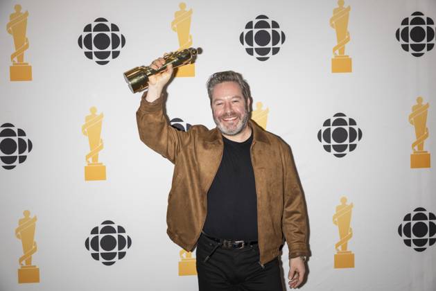 March 28, 2026, Hamilton, On, Canada: Steve Marriner poses for photos after winning Blues Album of the Year during the 2026 Juno Awards Gala in Hamilton, Saturday, March 28, 2026. Hamilton Canada  - ZUMAc35_ 20260328_zaf_c35_192 Copyright: xNickxIwanyshynx