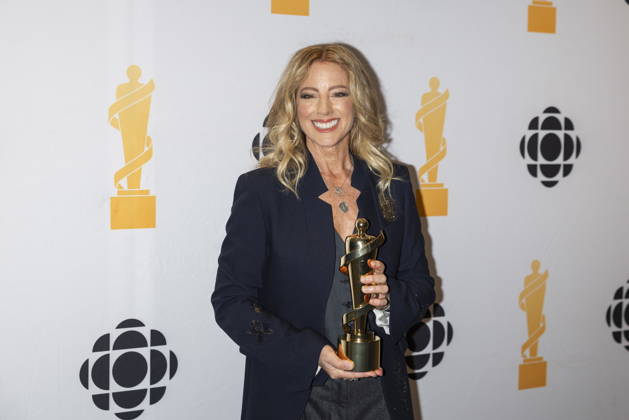 March 28, 2026, Hamilton, On, Canada: Sarah McLachlan poses for photos after winning Adult Contemporary Album of the Year during the 2026 Juno Awards Gala in Hamilton, Saturday, March 28, 2026. Hamilton Canada  - ZUMAc35_ 20260328_zaf_c35_235 Copyright: xNickxIwanyshynx