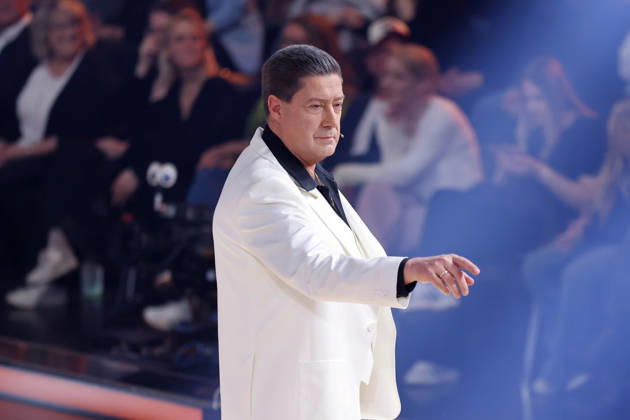 Juror Joachim Llambi dressed as John Travolta at the fourth dance show of the 19th season of the RTL dance show Lets Dance at the Coloneum Cologne, 29 03 2026 NRW Germany Copyright: xChristophxHardtx