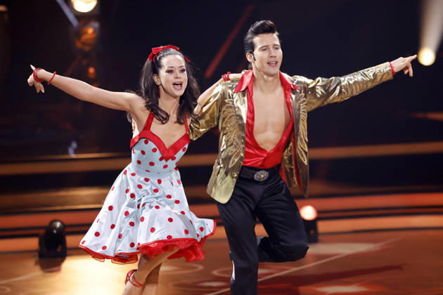 Internet personality Joel Mattli with dancer Malika Dzumaev at the fourth dance show of the 19th season of the RTL dance show Lets Dance at the Coloneum Cologne, 29 03 2026 NRW Germany Copyright: xChristophxHardtx