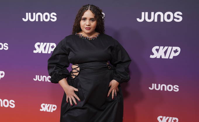 March 29, 2026, Hamilton, Ont, CANADA: Lido Pimienta arrives at the 2026 Juno Awards in Hamilton, on Sunday March 29, 2026. Hamilton CANADA  - ZUMAc35_ 20260329_zaf_c35_162 Copyright: xPeterxPowerx