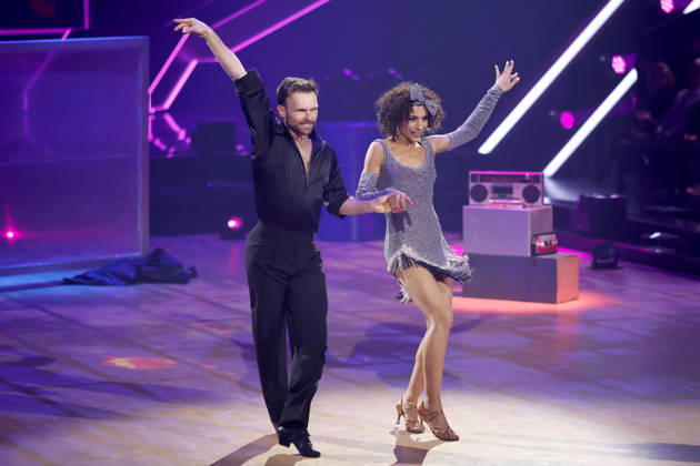 Singer Nadja Benaissa No Angels and professional dancer Vadim Garbuzov at the fourth dance show of the 19th season of the RTL dance show Lets Dance at the Coloneum Cologne, 29 03 2026 NRW Germany Copyright: xChristophxHardtx