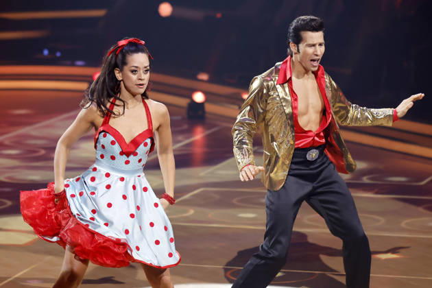 Internet personality Joel Mattli and dancer Malika Dzumaev at the fourth dance show of the 19th season of the RTL dance show Lets Dance at the Coloneum Cologne, 29 03 2026 NRW Germany Copyright: xChristophxHardtx