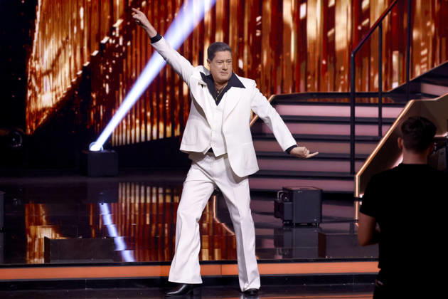 Juror Joachim Llambi dressed as John Travolta at the fourth dance show of the 19th season of the RTL dance show Lets Dance at the Coloneum Cologne, 29 03 2026 NRW Germany Copyright: xChristophxHardtx